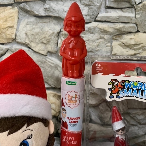 Bundle Girl Elf on Shelf American Girl Doll Worlds Smallest Plushee Pal Snuggler - Picture 4 of 6